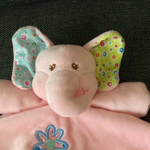3 for $12 Bundle sale! Mary Meyer Baby Pink Plush Elephant Ella Bella Lovey - Picture 2 of 8